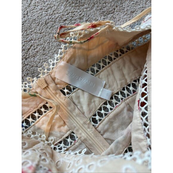 Zimmermann Laelia Diamond Bralette dress, Sz 0, $650 - Picture 4 of 10